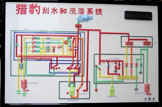 汽車教學(xué)示教板